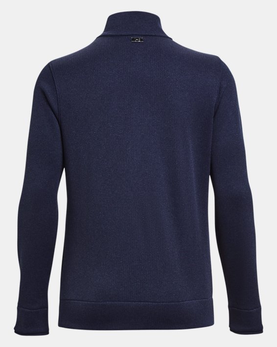 Damen UA Storm Fleece-Sweater mit ½ Zip, Blue, pdpMainDesktop image number 6